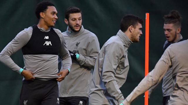 Lihat Latihan Pemain Liverpool Jelang Lawan KRC Genk