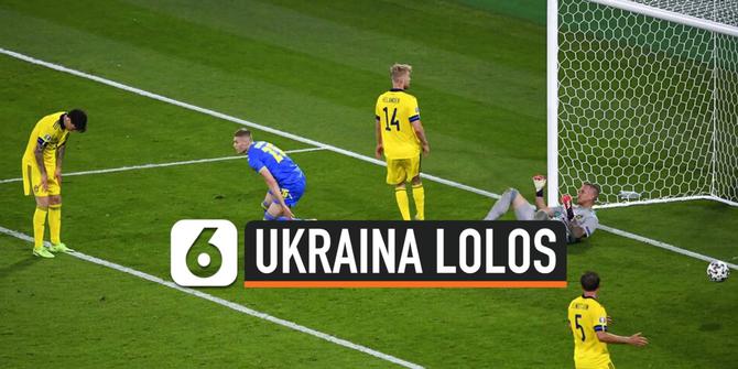 VIDEO: Cetak Sejarah, Ukraina Perdana Melaju ke Perempat Final Piala Eropa