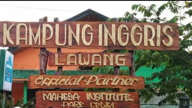 Kampung Inggris Desa Wisata Lawang