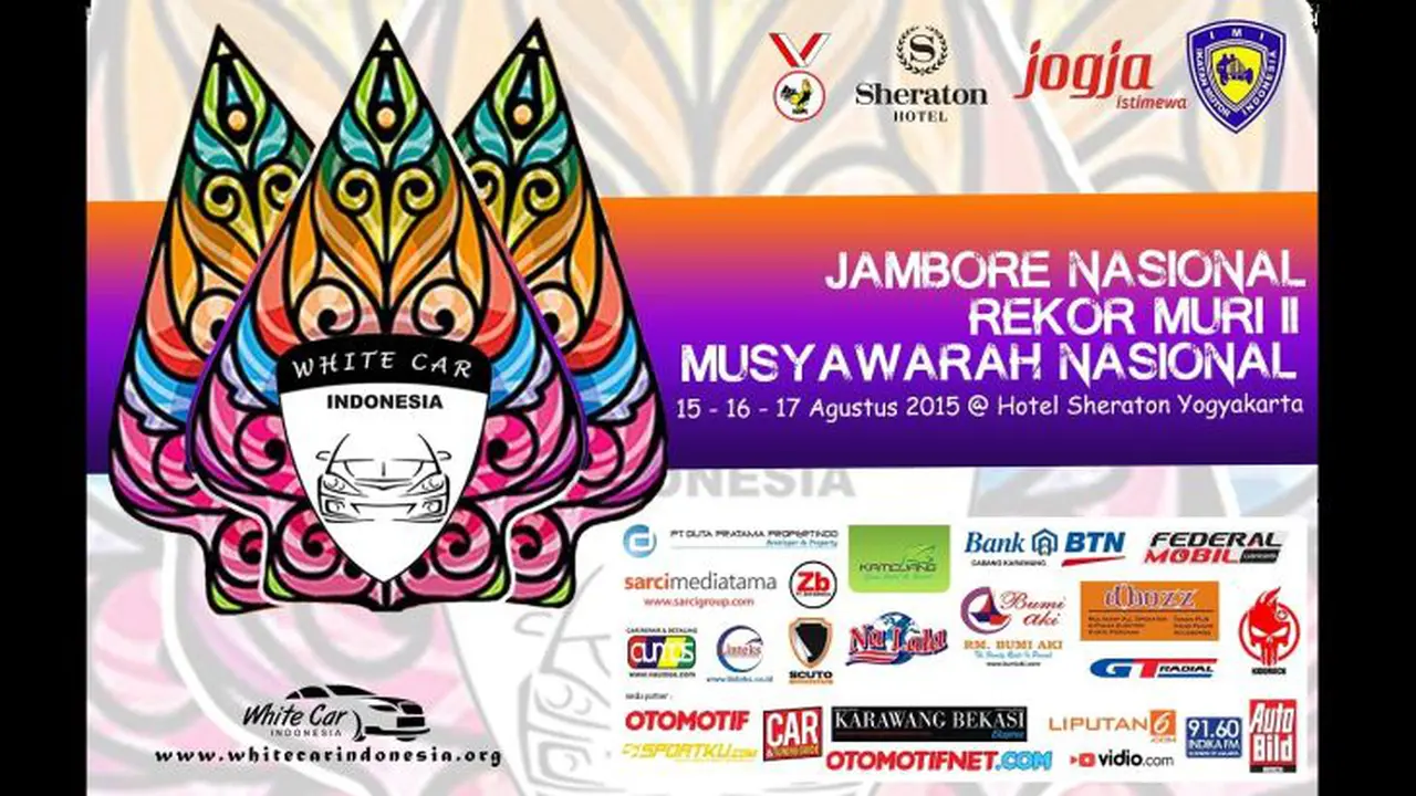 Jambore Komunitas White Car Indonesia Siap Pecahkan Rekor MURI