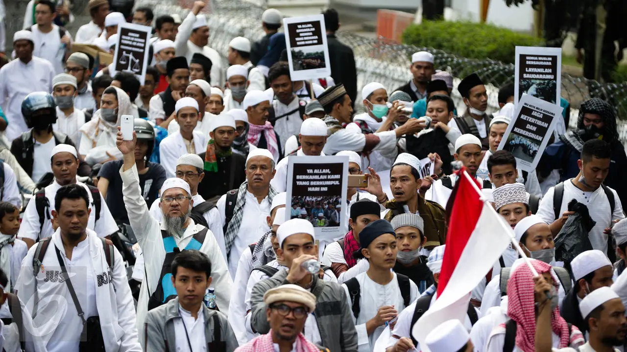 20161202-Massa Demo 2 Desemeber Longmarch Ke Monas-Jakarta