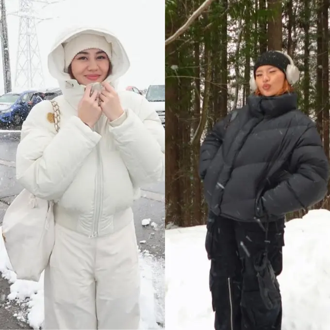 uo Sibling Aaliyah Massaid dan Zahwa Massaid saat Liburan Akhir Tahun ke Jepang