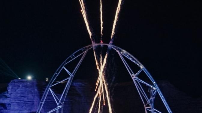 Arab Saudi Menggebrak Dunia dengan Roller Coaster Triple Rekor Global