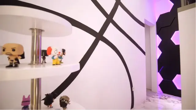 6 Potret Kamar Rizwan Anak Sule Usai Renovasi, Keren Bertema Game Futuristik