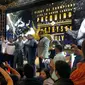 Lucas Martin Matthysse dalam acara jumpa pers jelang duel melawan Manny Pacquiao di Kuala Lumpur, Malaysia, Jumat (20/4/2018) (Marco/Liputan6.com)