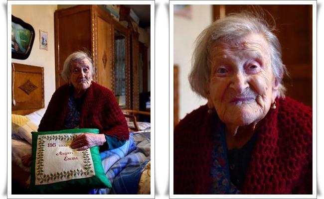 Nenek Emma kini telah berusia 117 tahun dan dinyatakan sebagai wanita tertua di dunia | Photo: Copyright mirror.co.uk