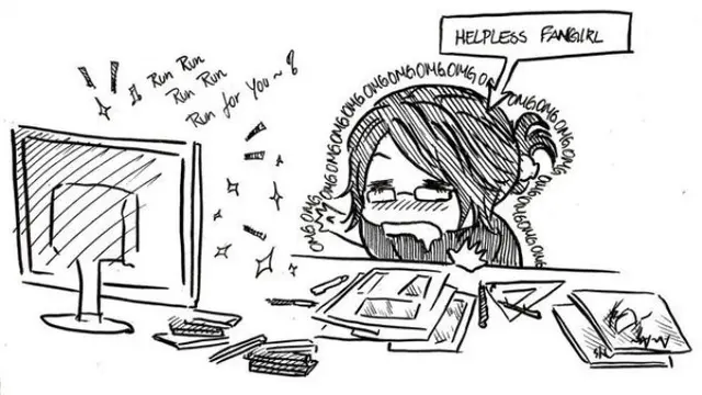 Tak sedikit fans K-Pop yang cuma bisa memandang idola di layar Š wulantiwulxoxos.blogspot.co.id