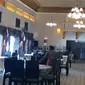 Salah satu hotel tertua di Kota Malang ini masih mempertahan keaslian ornamen di salah satu ruangannya (Liputan6.com/Zainul Arifin)