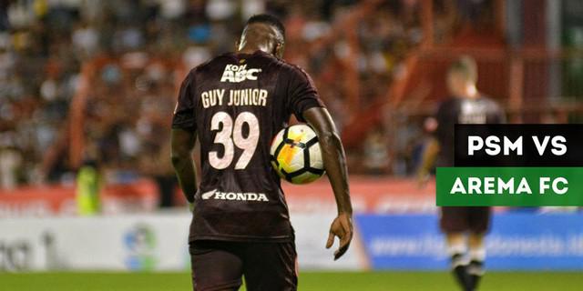 VIDEO: Gol-Gol yang Tercipta pada Laga PSM Vs Arema FC