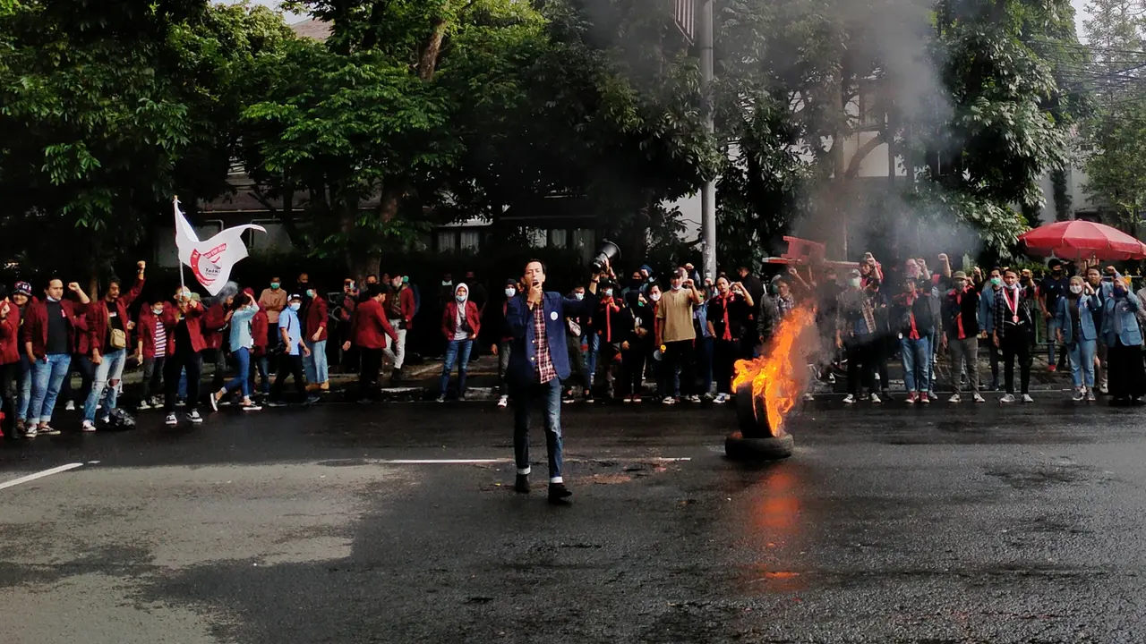 Demo mahasiswa Bandung