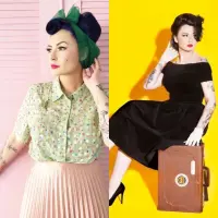 Claudia Adinda selalu sukses mencuri perhatian berkat personal style-nya yang unik dengan sering bergaya vintage 50-an. Dari kepala hingga ujung kaki. Claudia sendiri merupakan seorang fashion designer. Intip penampilannya berikut ini. (Instagram/miss_adinda_mae).