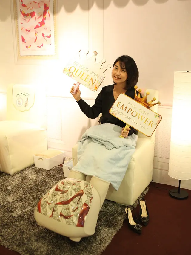 [Bintang] Pencinta Sepatu High Heels, Hilangkan Rasa Lelah dengan Produk Perawatan Kaki Ini