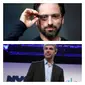 Larry page dan Sergey Brin. AFP.