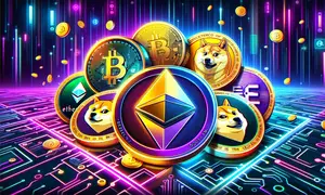 Ilustrasi kripto. (Foto by AI)