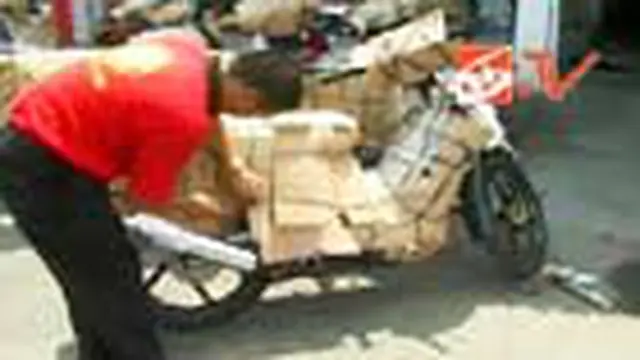 Lebaran, Jasa Pengiriman Motor Kebanjiran Order