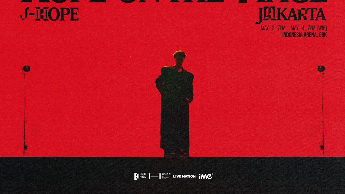 J-Hope Konser di Jakarta, ARMY Jangan Lupa Catat Tanggalnya