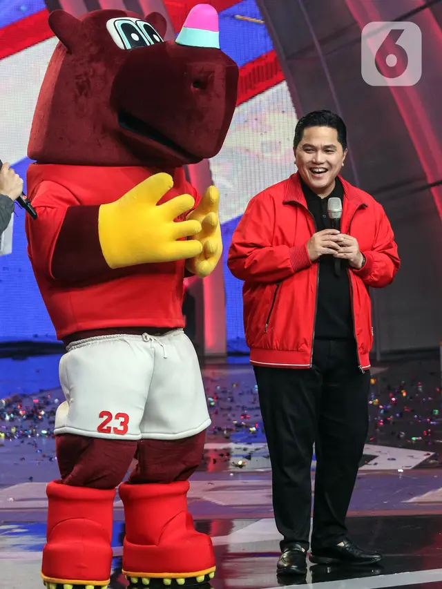 Erick Thohir di Konser Histeria Pesta Bola Dunia 2023
