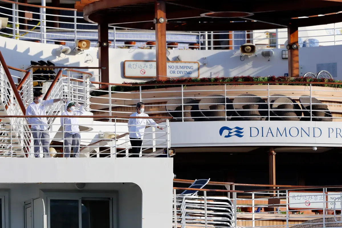 Penumpang Negatif Virus Corona Tinggalkan Diamond Princess