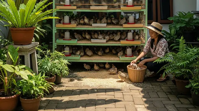 6 Tanda Ternak Puyuh Tidak Produktif dan Cara Mengatasinya, Hasil Optimal