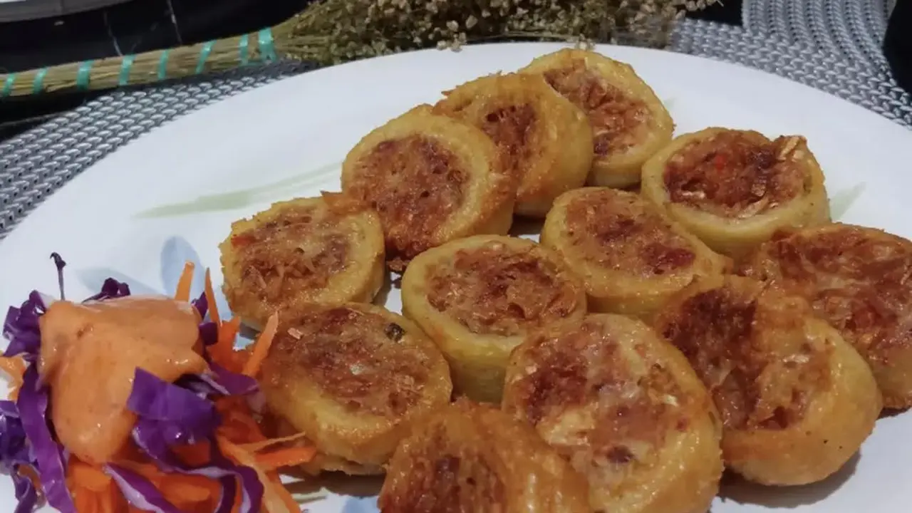 Kornet Egg Roll dari cookpad