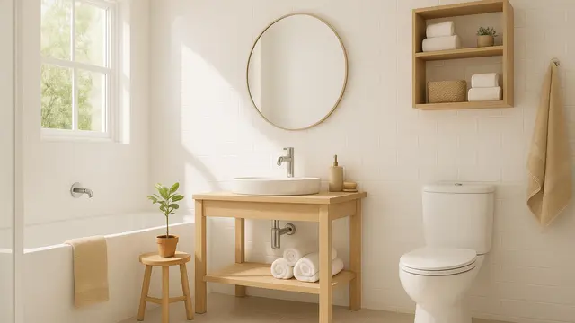 Model Kamar Mandi yang Terang dan Sejuk