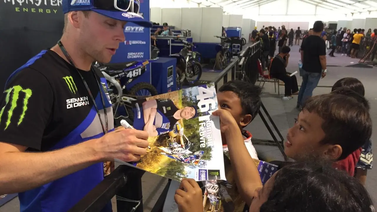 Crosser Monster Energy Yamaha Factory MXGP Team, Romain Febvre