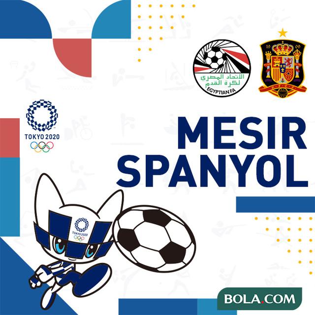 Olimpiade 2020 - Mesir Vs Spanyol