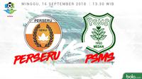 Liga 1 2018 Perseru Serui Vs PSMS Medan (Bola.com/Adreanus Titus)
