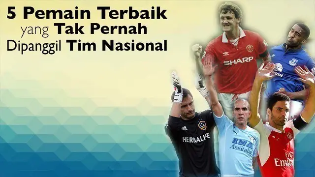 Video 5 pemain sepak bola yang memiliki skill yang terbaik di sepak bola, tetapi tidak pernah di panggil oleh tim Nasional negara mereka.