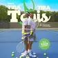 Poster Tiba-Tiba Tenis [instagram/vindes.ig]