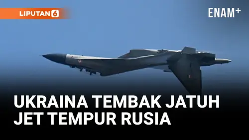  Pertama di Dunia, Ukraina Berhasil Tembak Jatuh Jet Tempur Rusia dengan Drone Laut