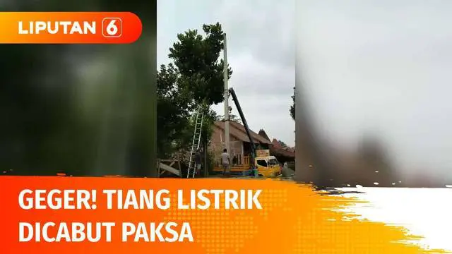 Warga Desa Guwo, Pati, Jawa Tengah digegerkan dengan pencabutan puluhan tiang listrik secara paksa. Diduga aksi ini dilakukan oleh orang suruhan mantan kades yang kalah Pilkades pada bulan April 2021 lalu.