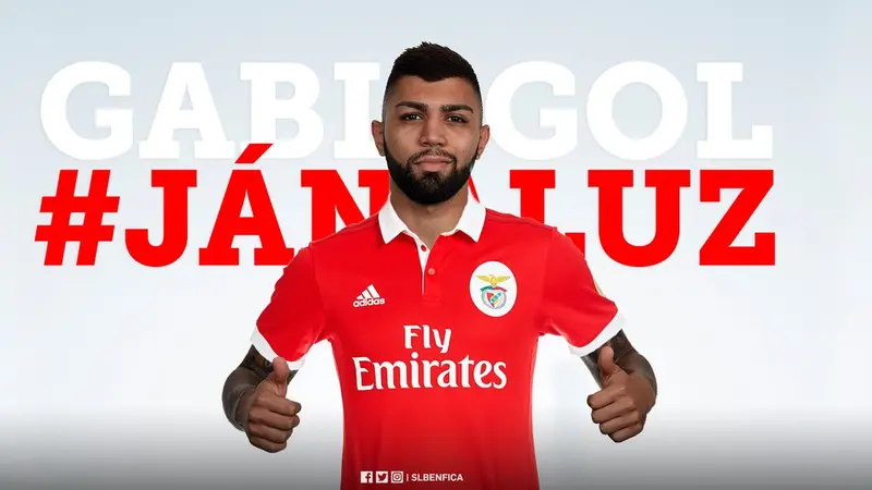 Gabigol gabung Benfica (Twitter Benfica)