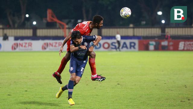 Foto: Lawan 10 Pemain Bali United, Arema FC Tumbang di BRI Liga 1