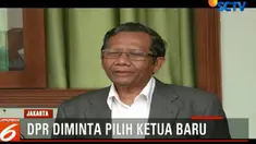 Mahfud MD menilai Dewan Perwakilan Rakyat (DPR) sekarang sangat bermasalah karena punya pimpinan yang menjadi tersangka kasus dugaan korupsi