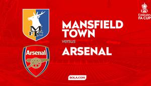 Prediksi FA Cup - Mansfield Town Vs Arsenal. (Bola.com/Gregah Nurikhsani)