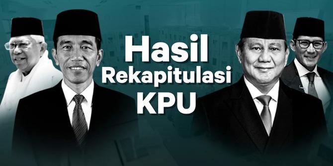 VIDEO: Hasil Rekapitulasi Nasional KPU Pemilu 2019
