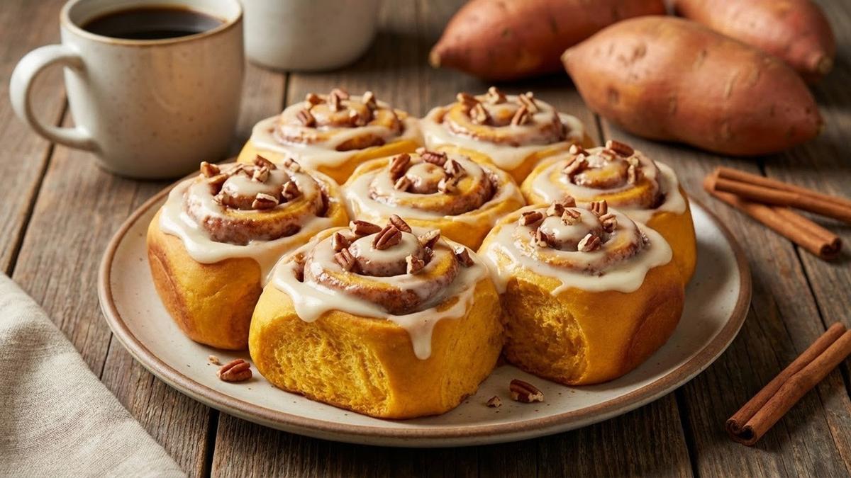Resep Sweet Potato Cinnamon Rolls, Tips Agar Lebih Nikmat ala Toko Roti