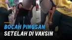 Seorang bocah berusia 12 tahun pingsan setelah di vaksin. Kejadian itu terjadi di Malaysia dan viral di media sosial.