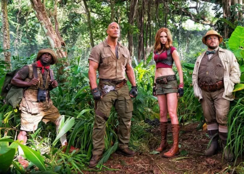 Film Jumanji. foto: Instagram