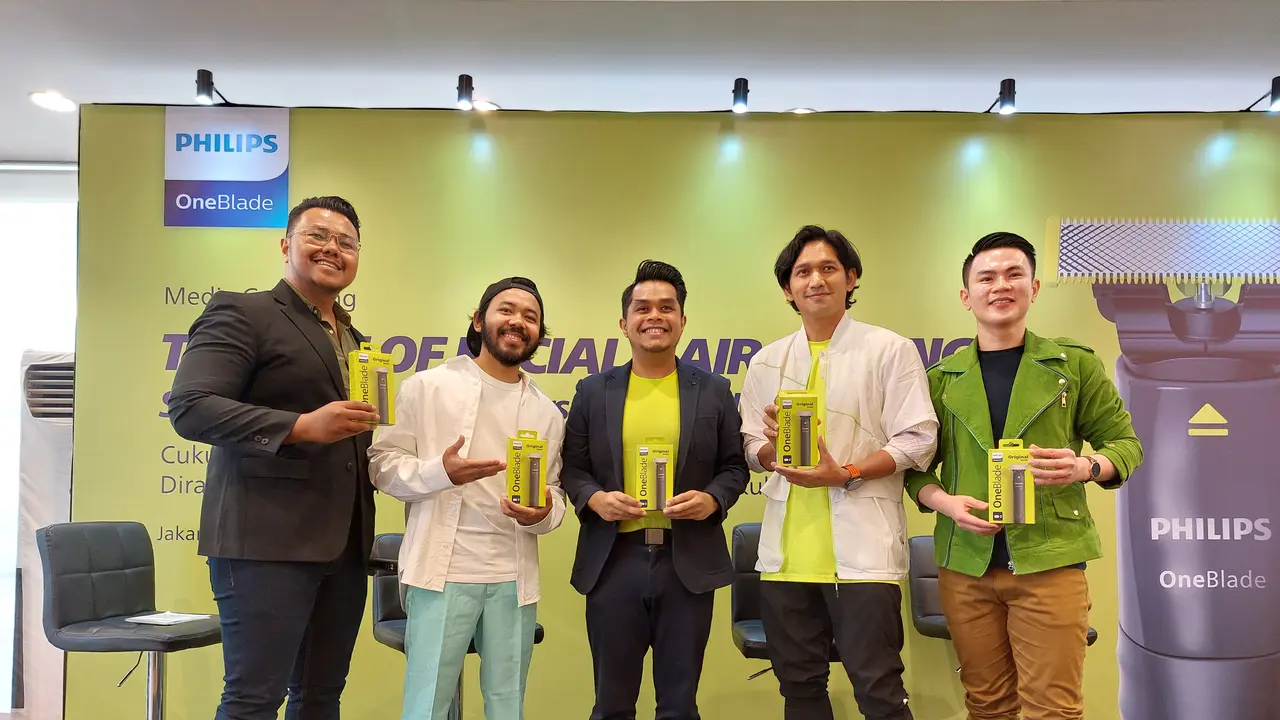 Permudah Pria Menata Rambut Wajah dengan Ringkas dan Nyaman, Philips OneBlade Hadir dengan Harga Segini
