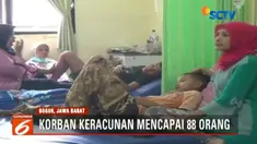 Polisi kini masih menunggu hasil uji laboratorium dari makanan tutut tersebut.