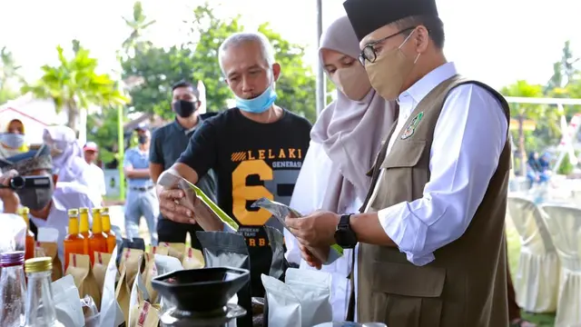 Sambut Adaptasi Kebiasaan Baru, Bupati Anas Bakar Semangat Pegiat dan Pengusaha Kopi