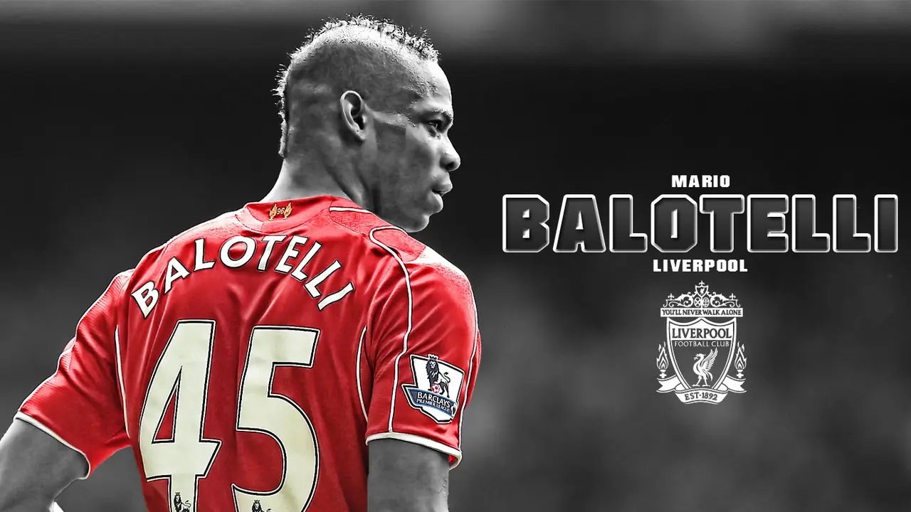 Penyerang Liverpool Mario Balotelli