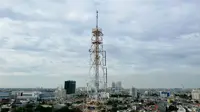 Menara telekomunikasi Telkom. (Dok. Telkom)