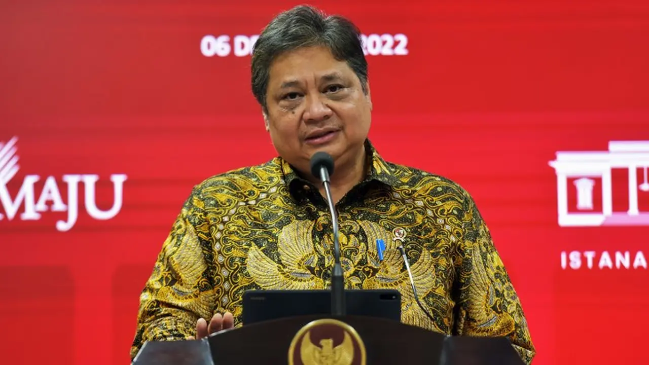 Menteri Koordinator Bidang Perekonomian Airlangga Hartarto