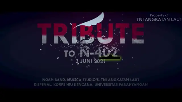 NOAH bersama TNI AL Nyanyikan Hymne Wiratama Hiu Kencana untuk Kenang 40 Hari Gugurnya Awak Nanggala 402