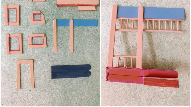 Cara Membuat Rumah Dari Stik Es Krim