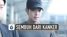 Kim Woo Bin istirahat total dari hiburan Korea Selatan sejak mengidap kanker. Hingga 2018 ia menjalani tiga sesi kemoterapi.