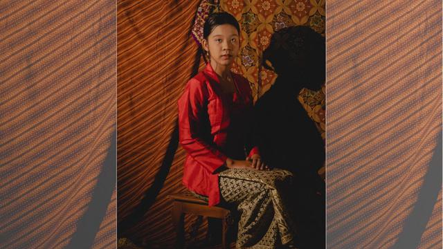 Ilustrasi kebaya, adat Jawa